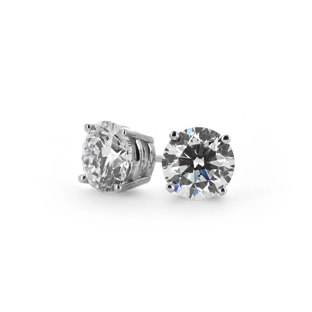 0.50ctw Diamond Stud Earrings - 4 Prong