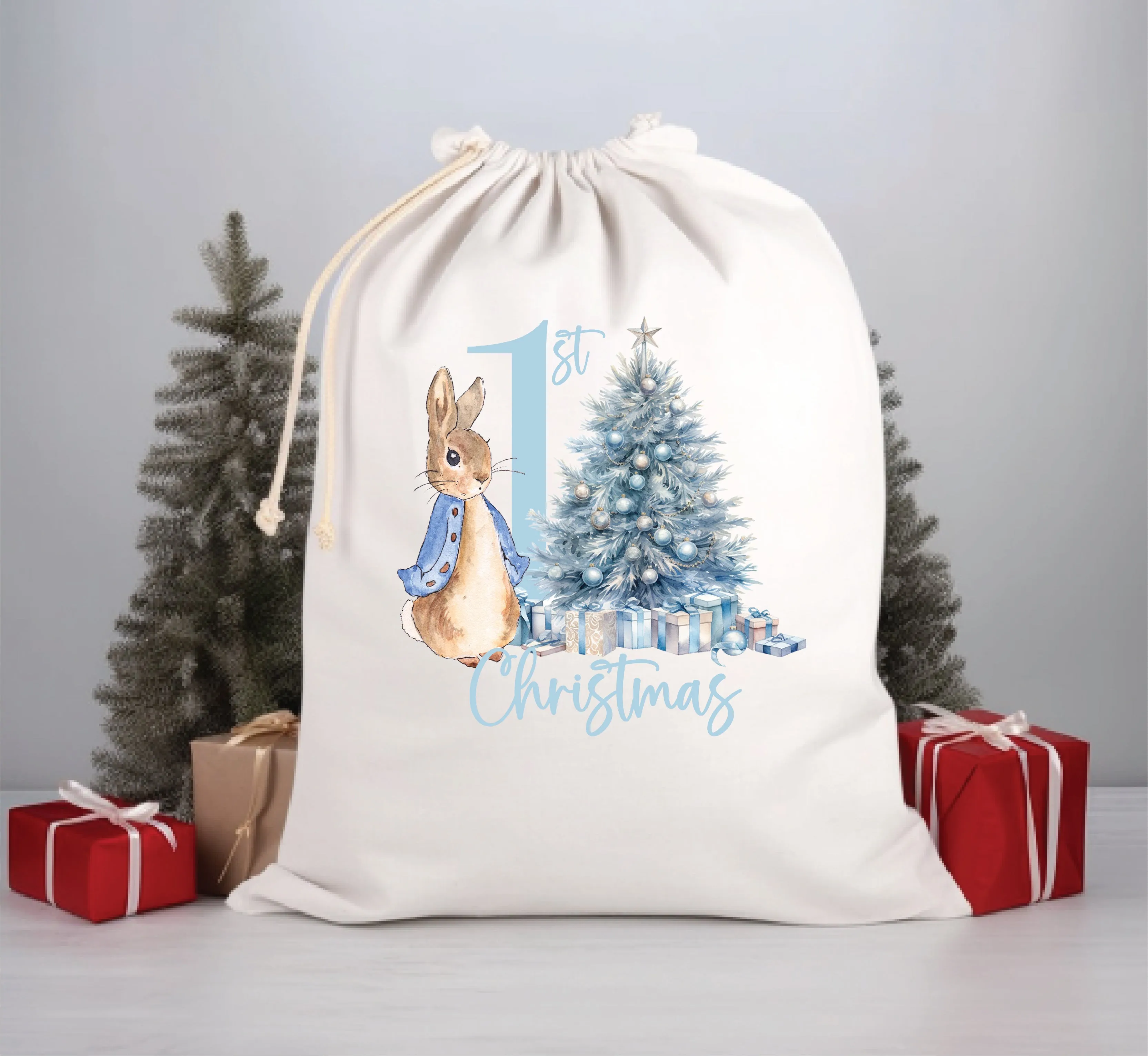 1st Christmas Peter Rabbit Santa Sack