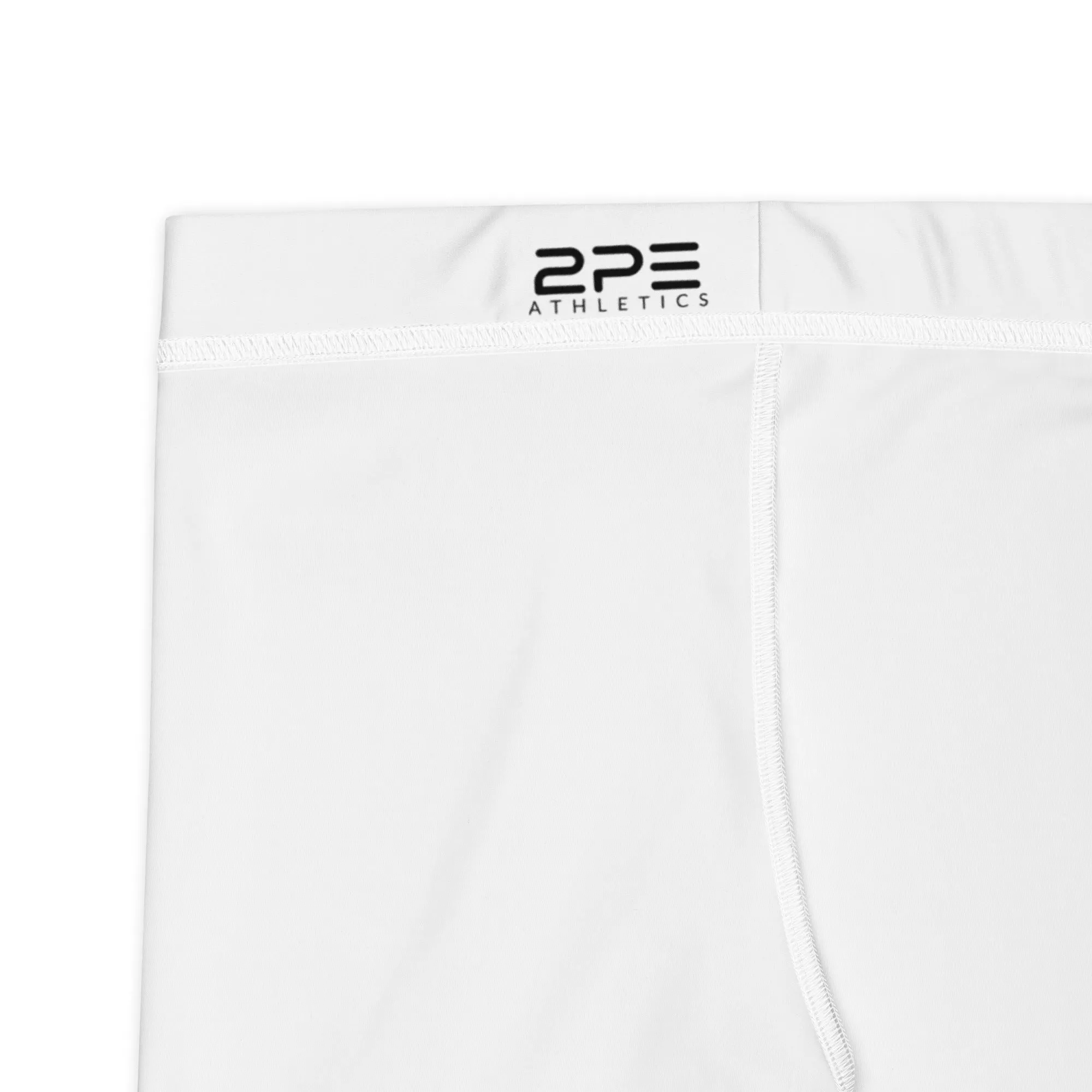 2PE White Workout Shorts