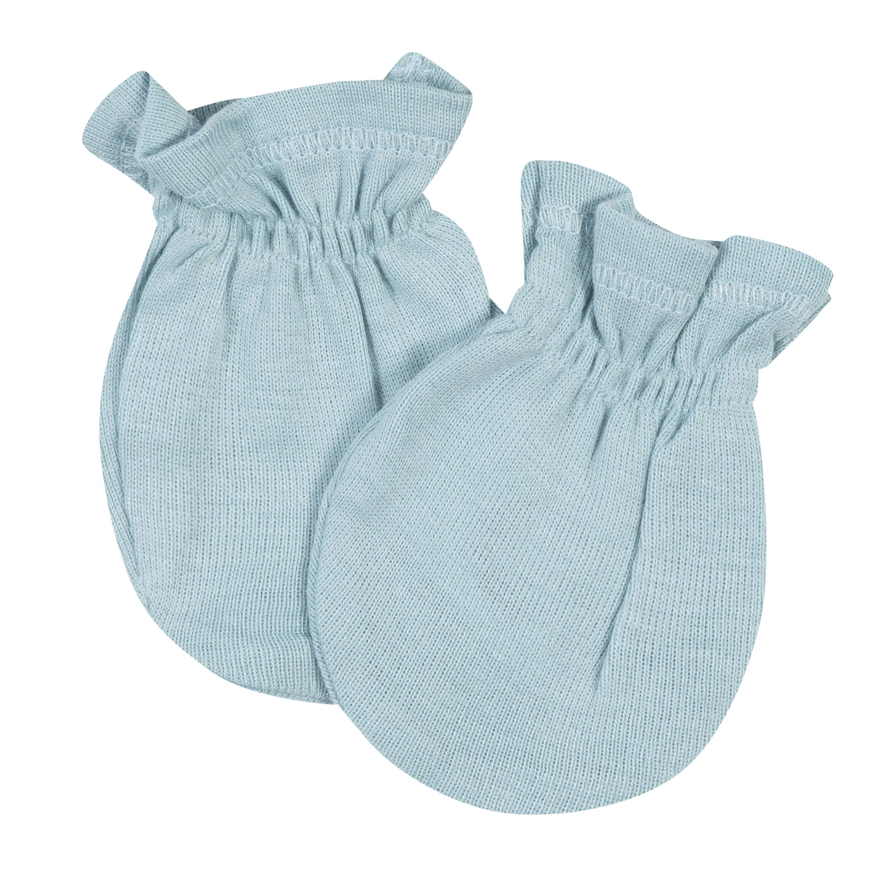 3-Pack Baby Boys Fox No Scratch Mittens