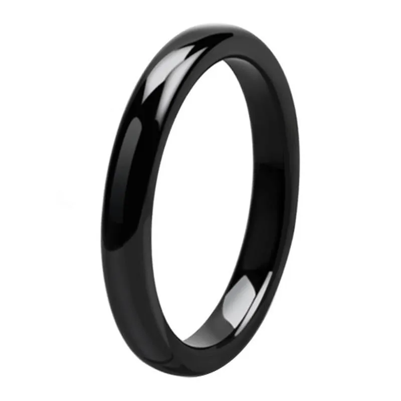 4mm Domed Tungsten Carbide Wedding Band