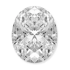 5.42 Carat Oval Lab Grown Diamond