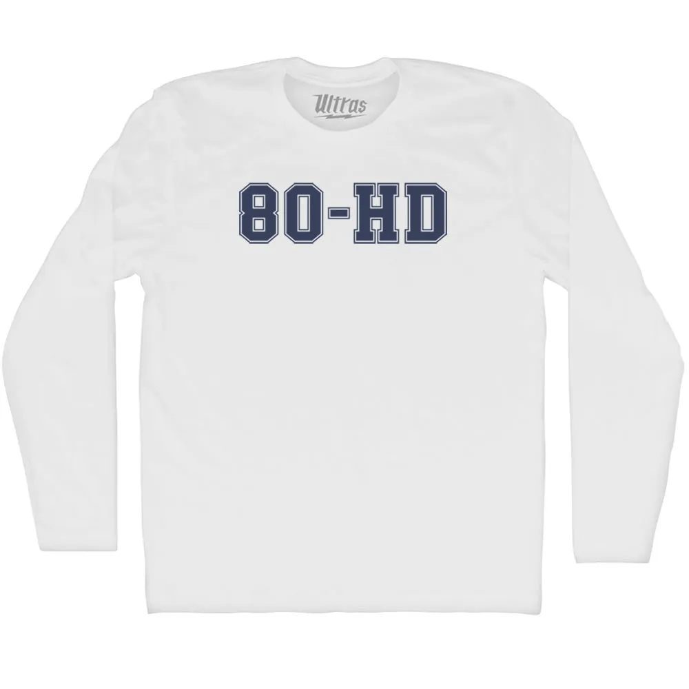 80-HD Adult Cotton Long Sleeve T-shirt