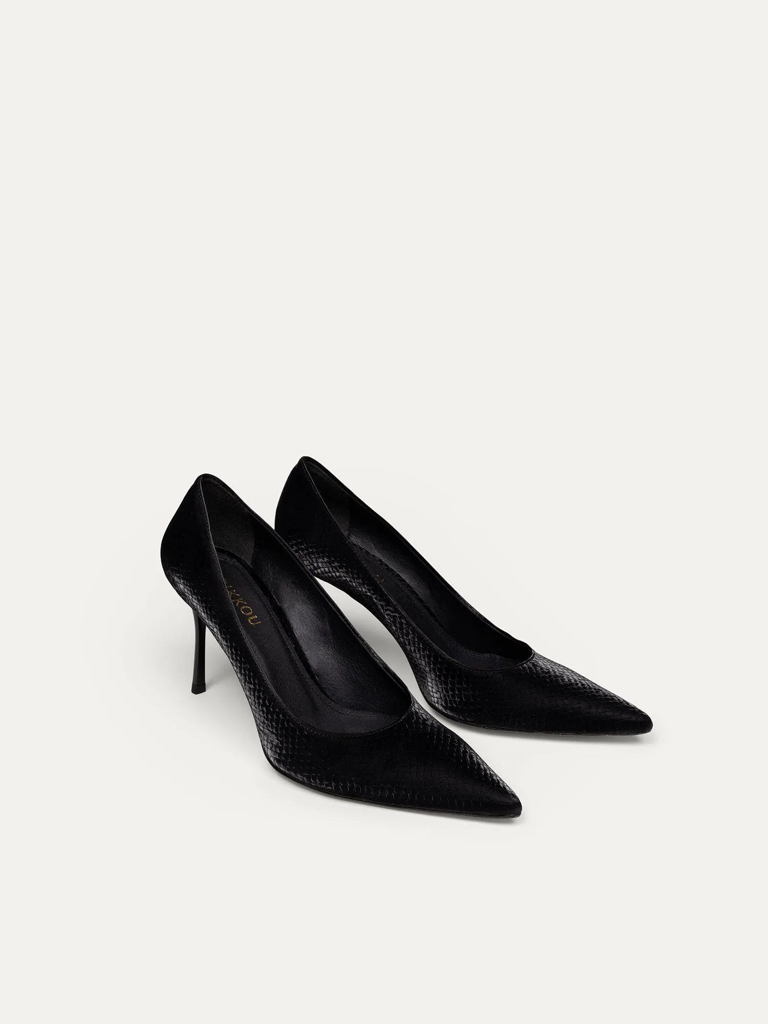 8pm Romantic Dinner Vegan Heels | Black