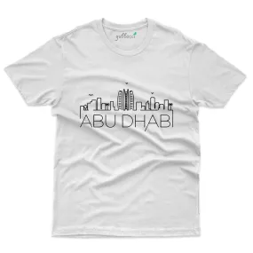 Abu Dhabi Skyline T-Shirt - Skyline Collection