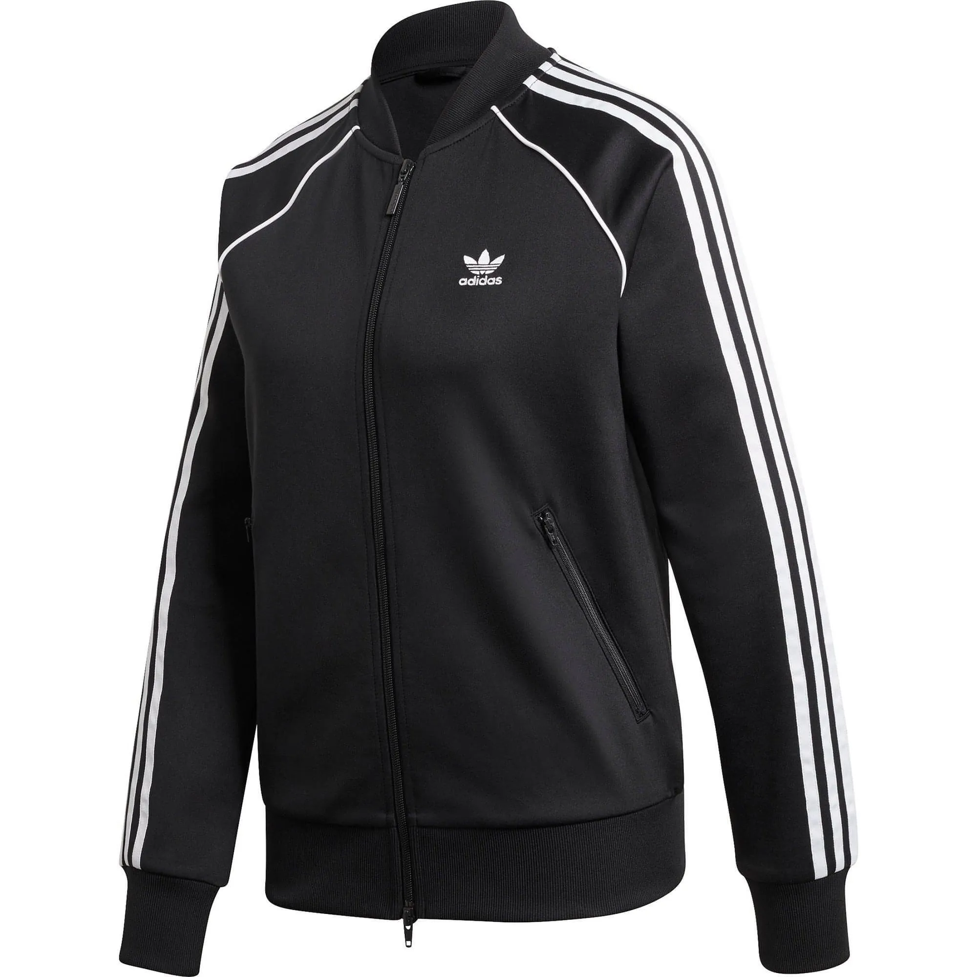 adidas Primeblue SST Womens Track Top - Black