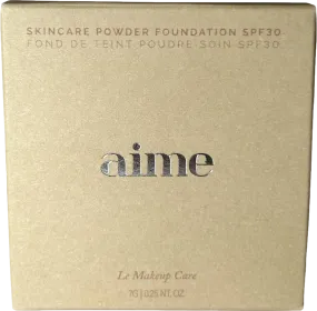 Aime Skincare Powder Foundation Spf 30 Deep 7g