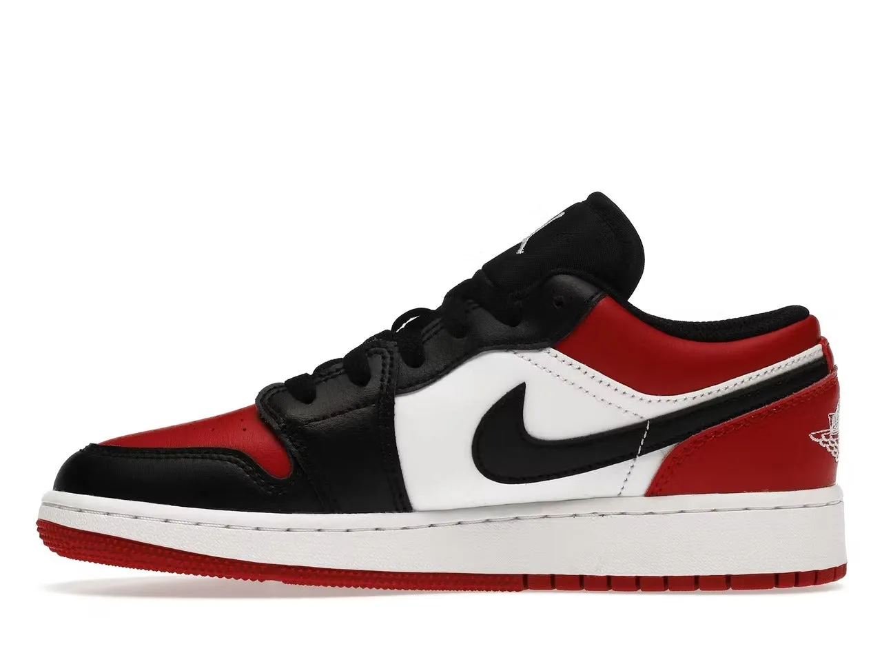 Air Jordan 1 Low "Bred Toe" (GS)