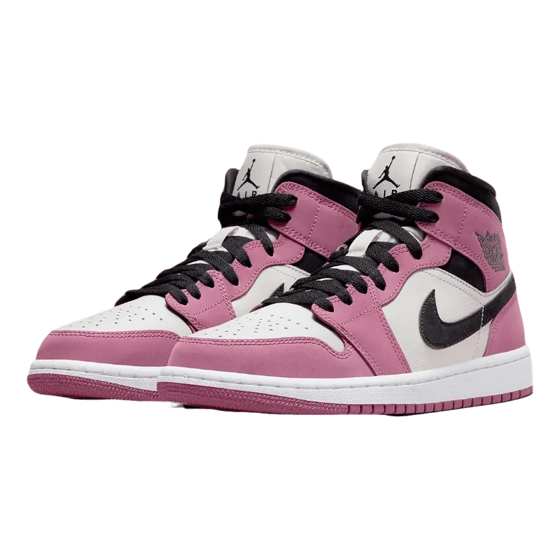 Air Jordan 1 Mid Berry Pink