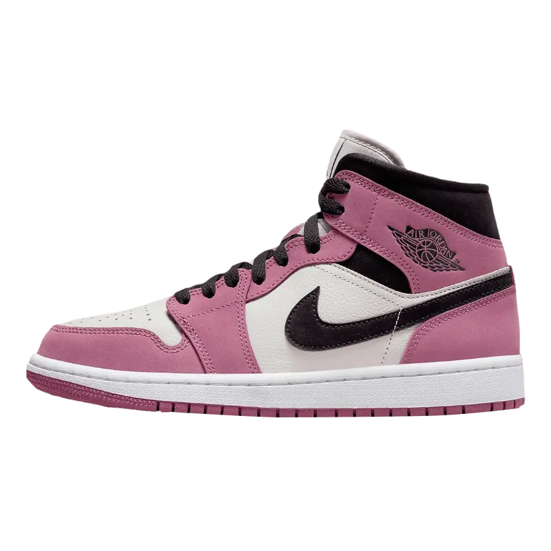 Air Jordan 1 Mid Berry Pink