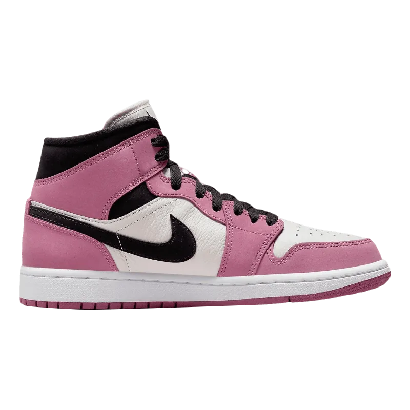 Air Jordan 1 Mid Berry Pink