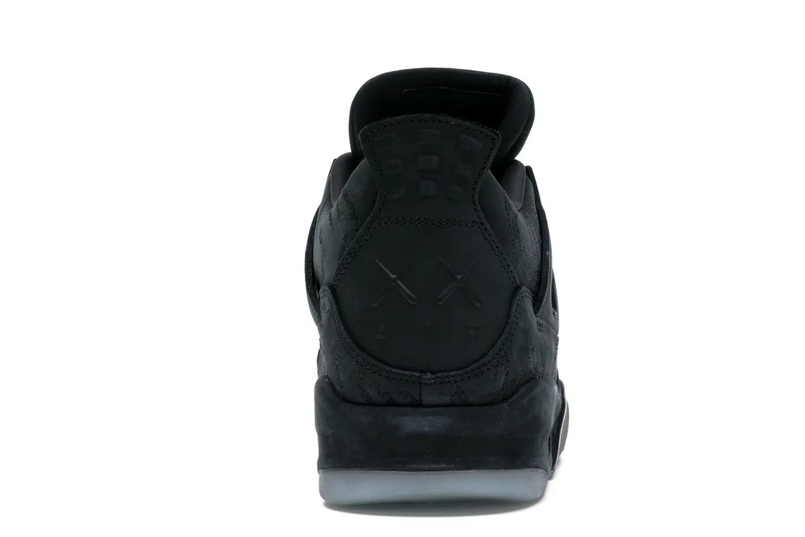 Air Jordan Retro 4 Kaws (Black)