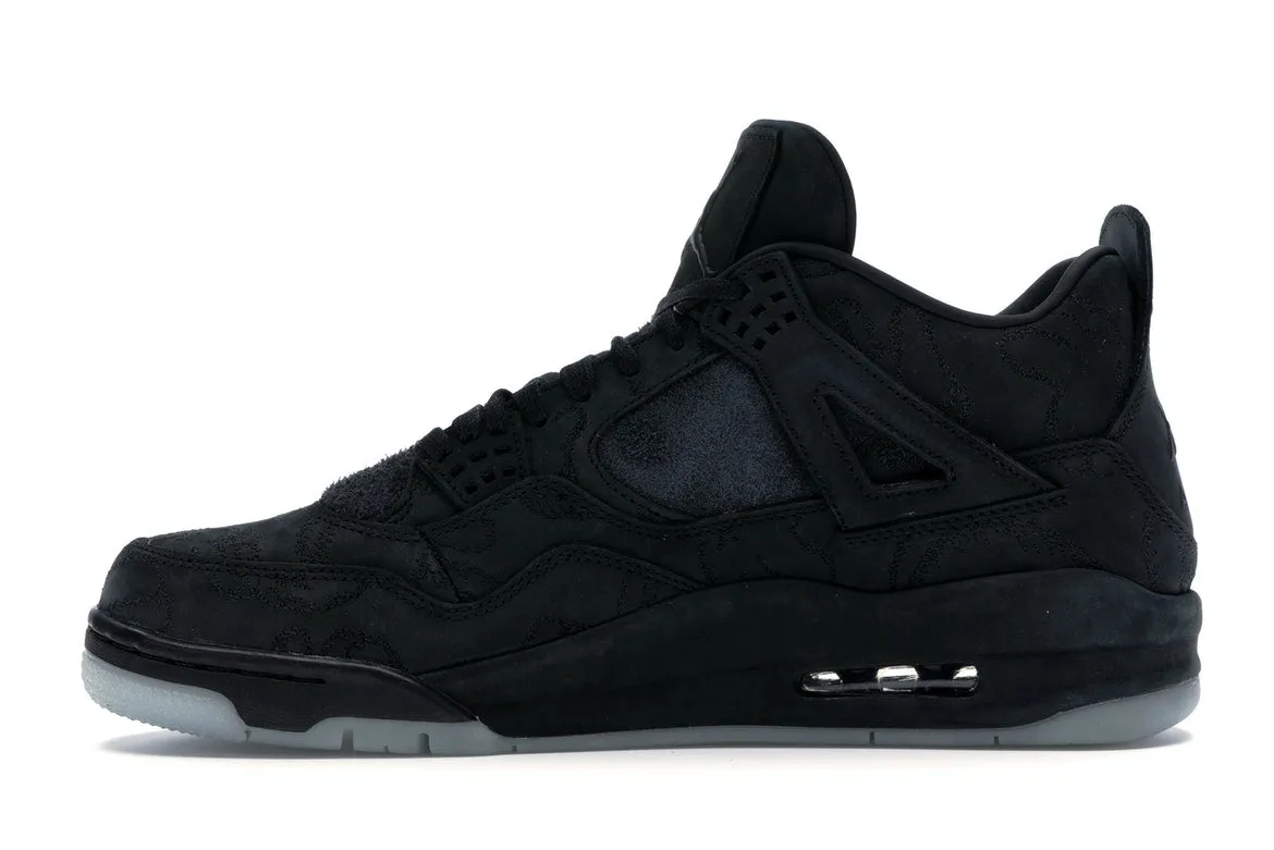 Air Jordan Retro 4 Kaws (Black)