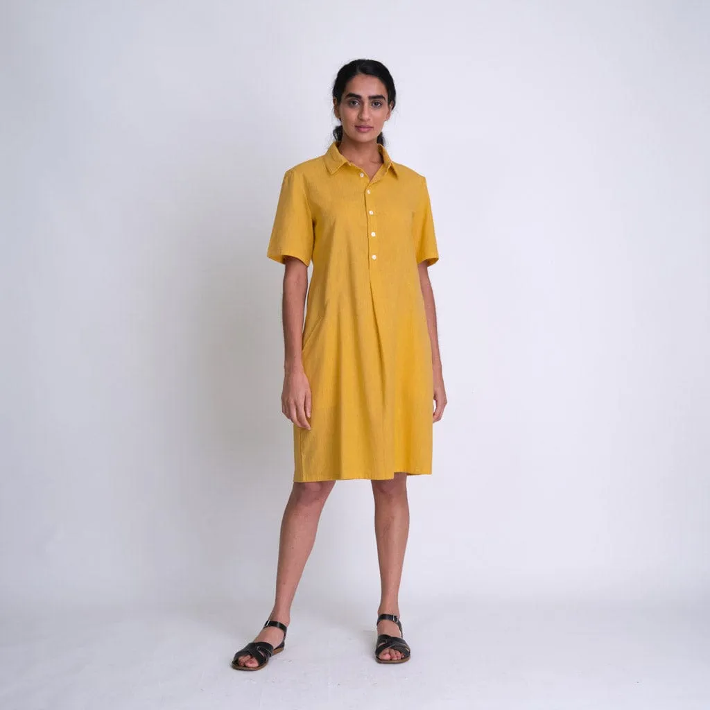 Alexa Linen Shirt Dress | Mango