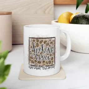 Amazing Grace Leopard 11oz Mug