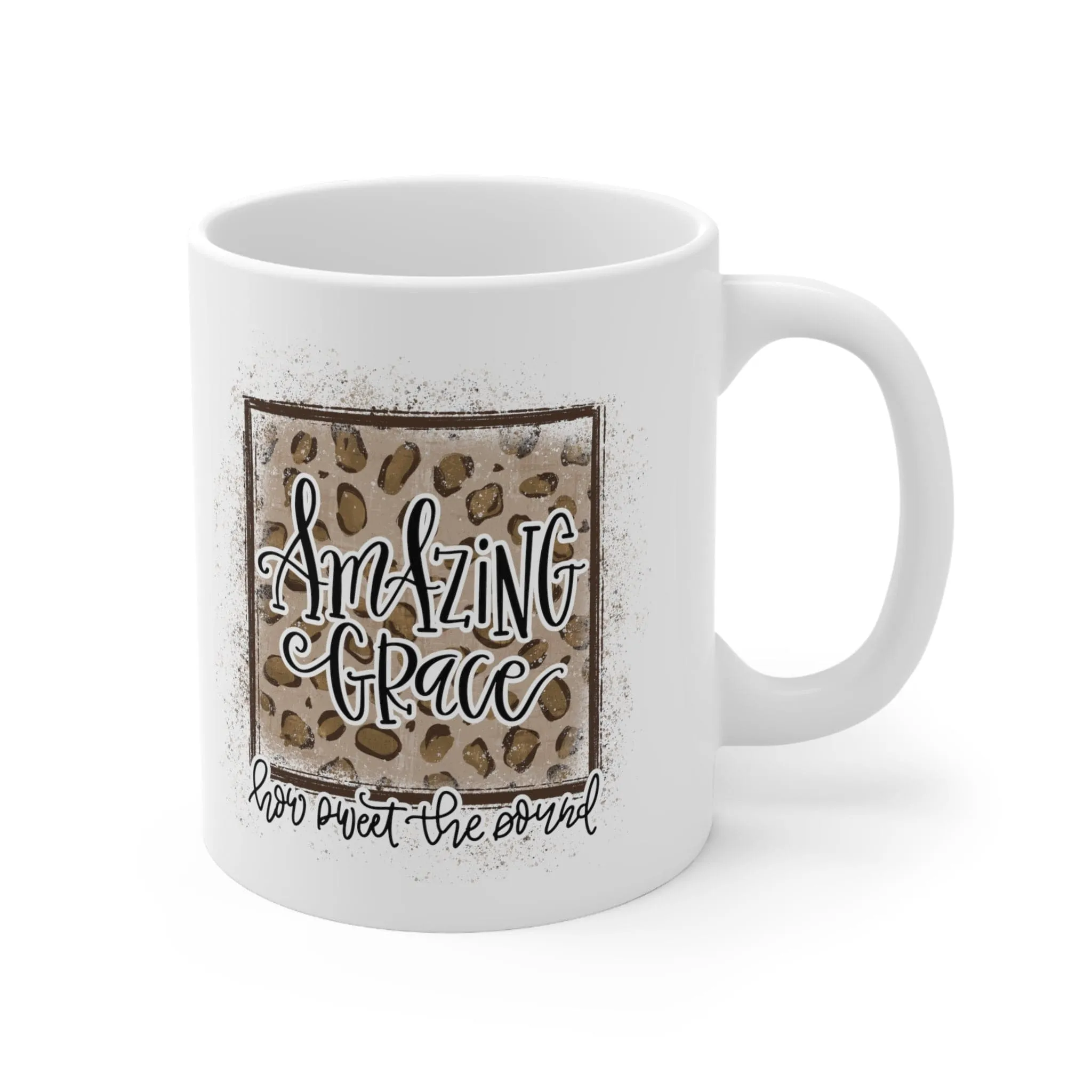 Amazing Grace Leopard 11oz Mug