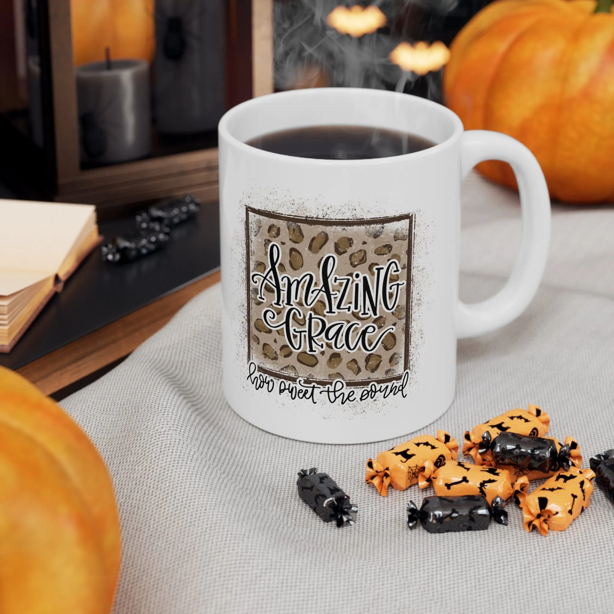 Amazing Grace Leopard 11oz Mug