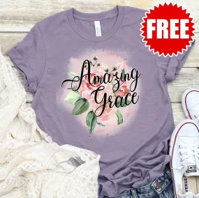 Amazing Grace Rose Tee - F