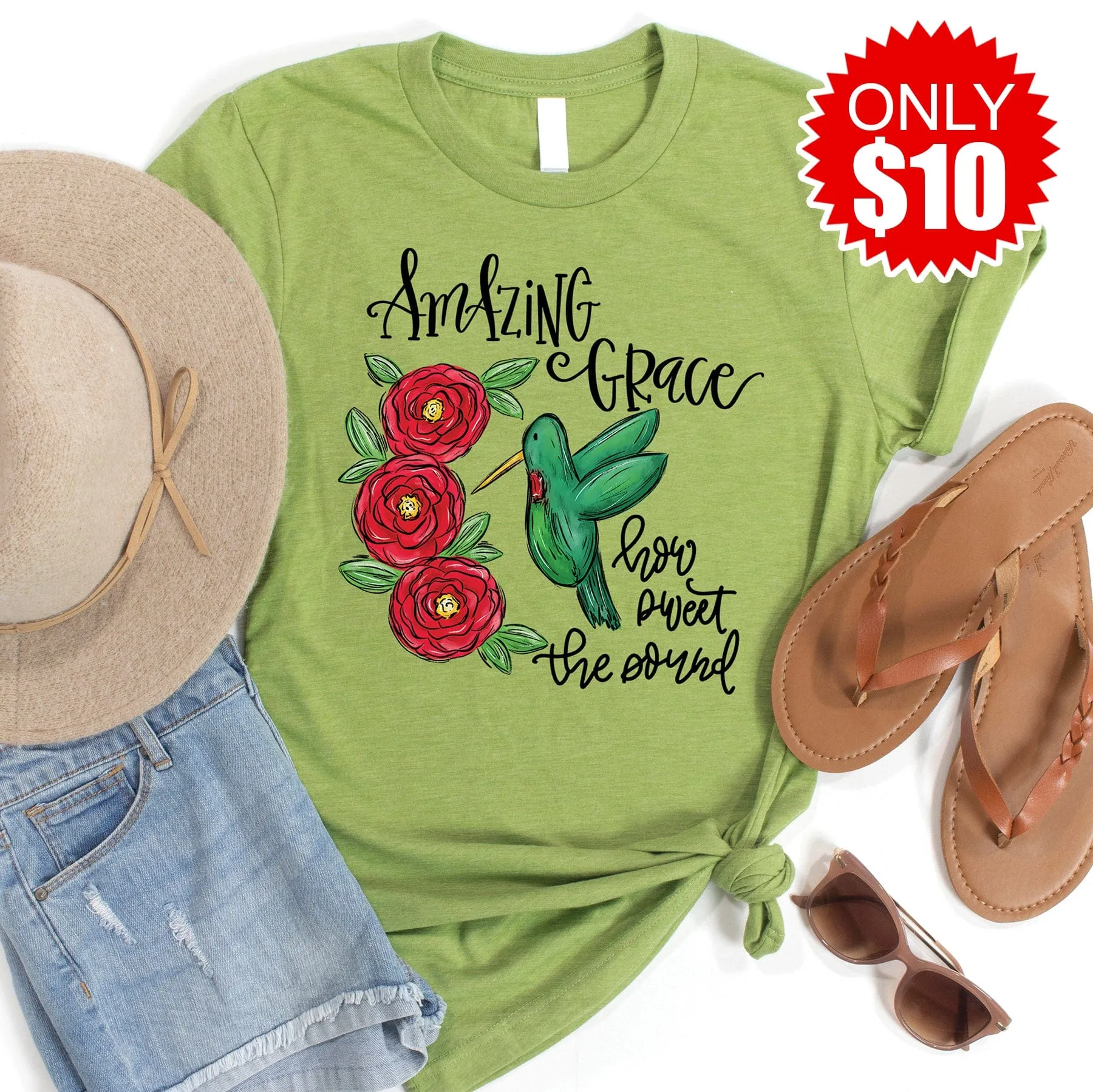 Amazing Grace Sweet Sound Tee - 10