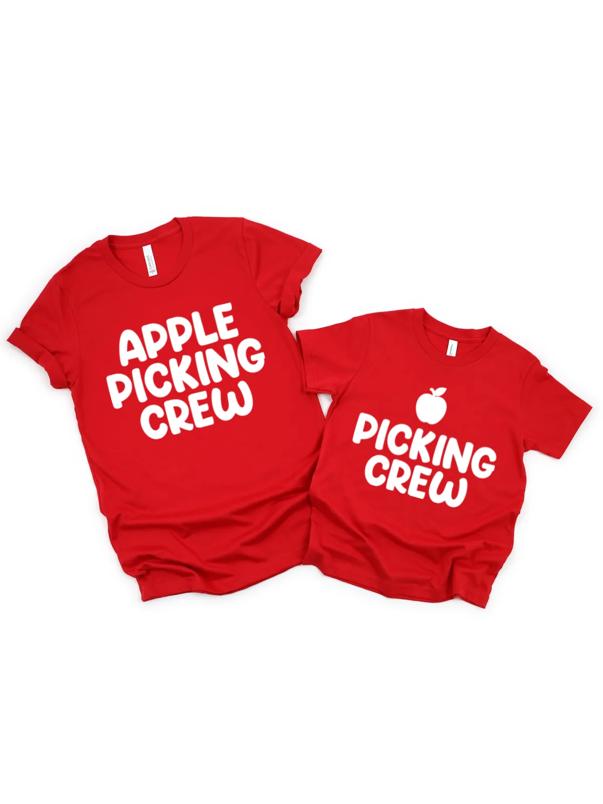 Apple Picking Crew Matching Family Shirts