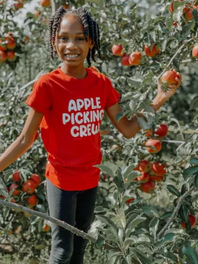 Apple Picking Crew Matching Family Shirts