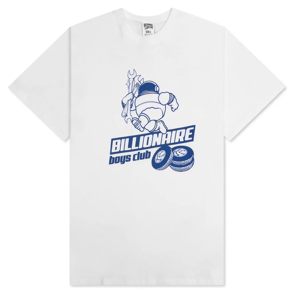 Auto Repair S/S Tee - Bleach White