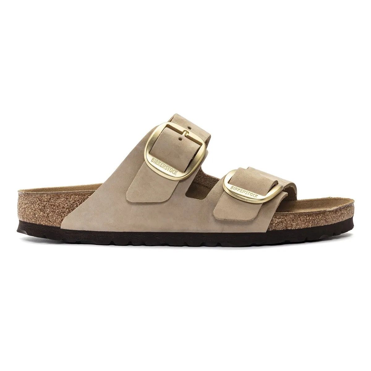 Birkenstock Women's Arizona Big Buckle Sandcastle Nubuck