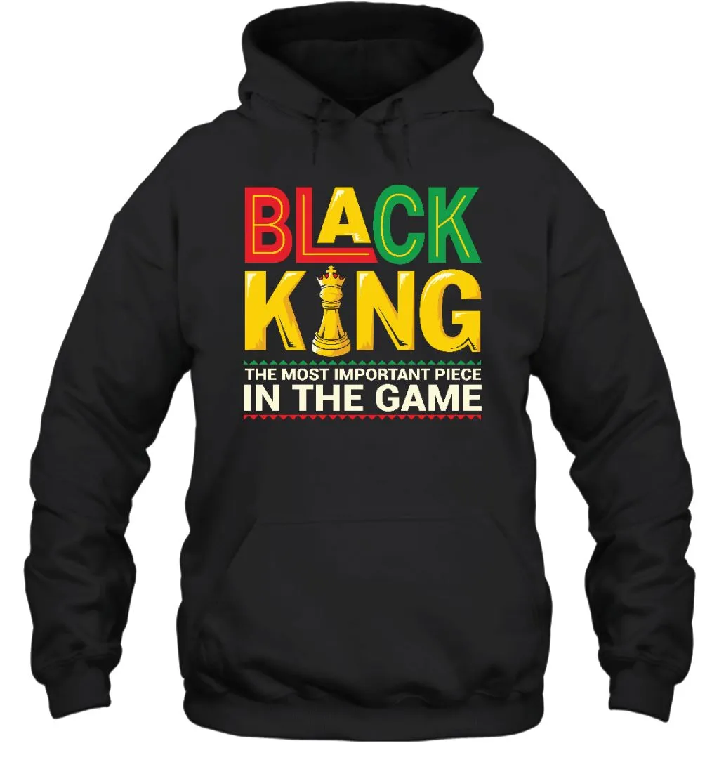 Black King The Most Important Piece In The Game T-shirt