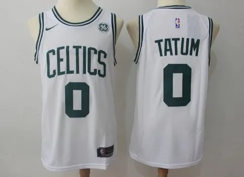 Boston Celtics #0 Jayson Tatum Jersey White Fan Edition