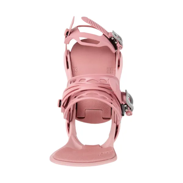 Burton 2024 Women's Lexa Re:Flex Snowboard Bindings - Powder Blush