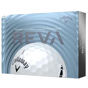 Callaway Reva Pearl Golf Balls - Dozen