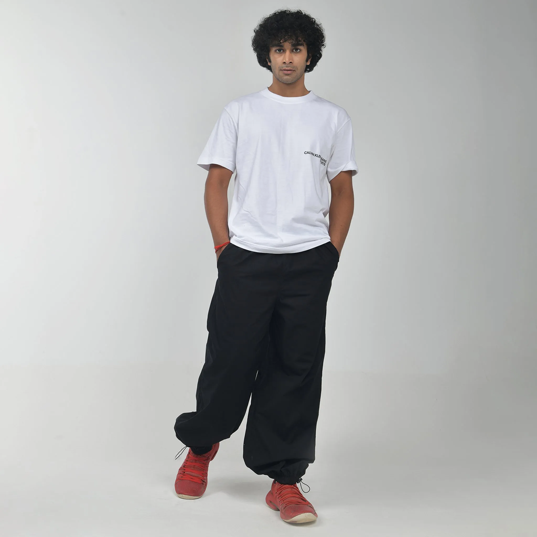 Cargo & Basic Parachute Pants Combo