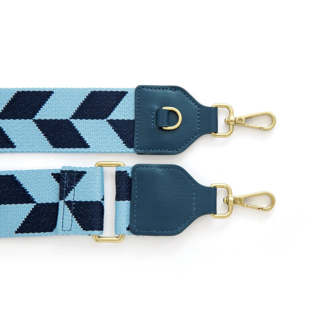 Carly Chevron & Vegan Leather Strap | Multiple Colours