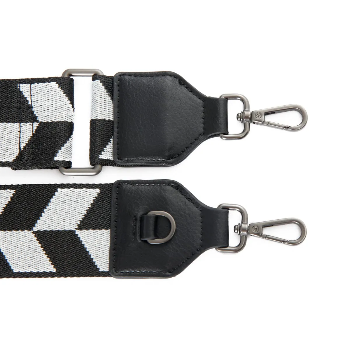 Carly Chevron & Vegan Leather Strap | Multiple Colours