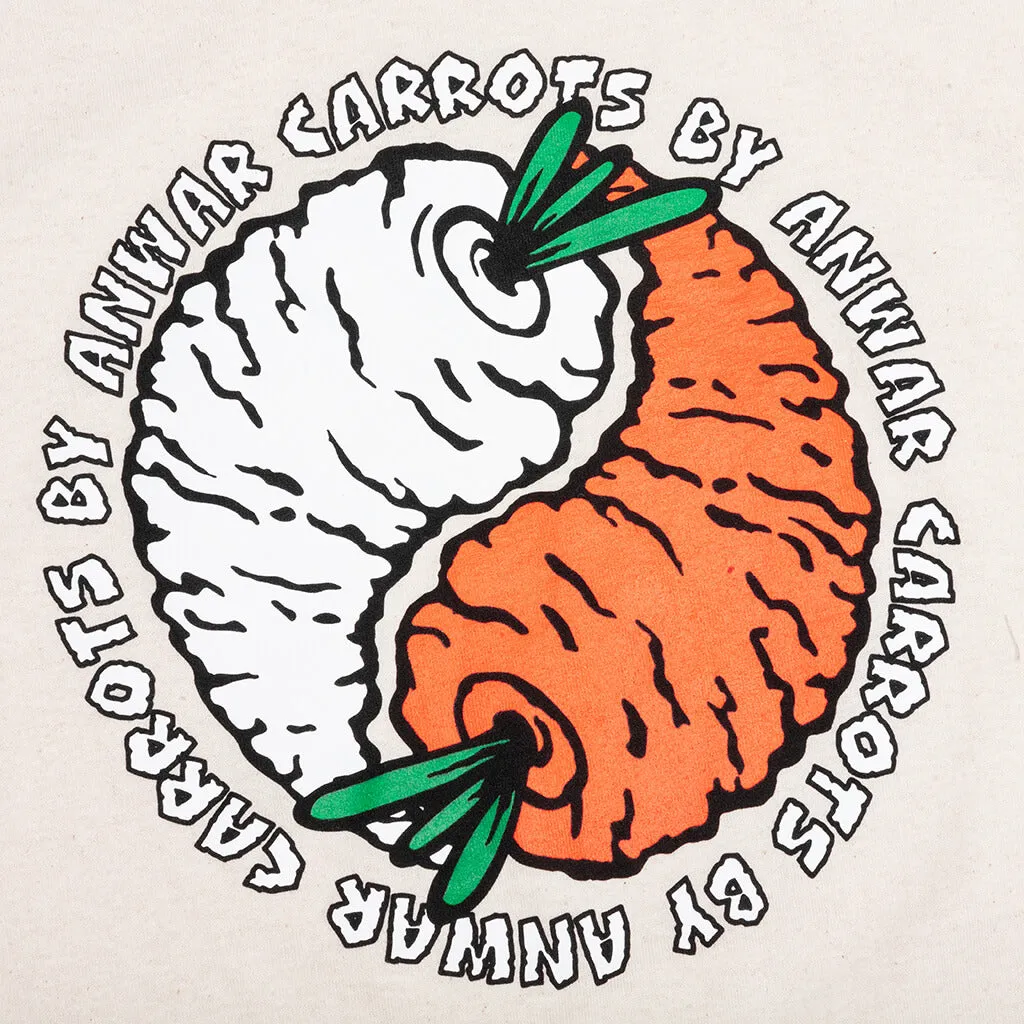 Carrots By Anwar Carrots Carrot Yang T-Shirt - Cream