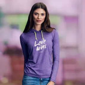 Cherished Girl Grace & Truth Love Wins Christian Long Sleeve Hoodie T Shirt