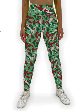 Christmas Camo  Jean Legging