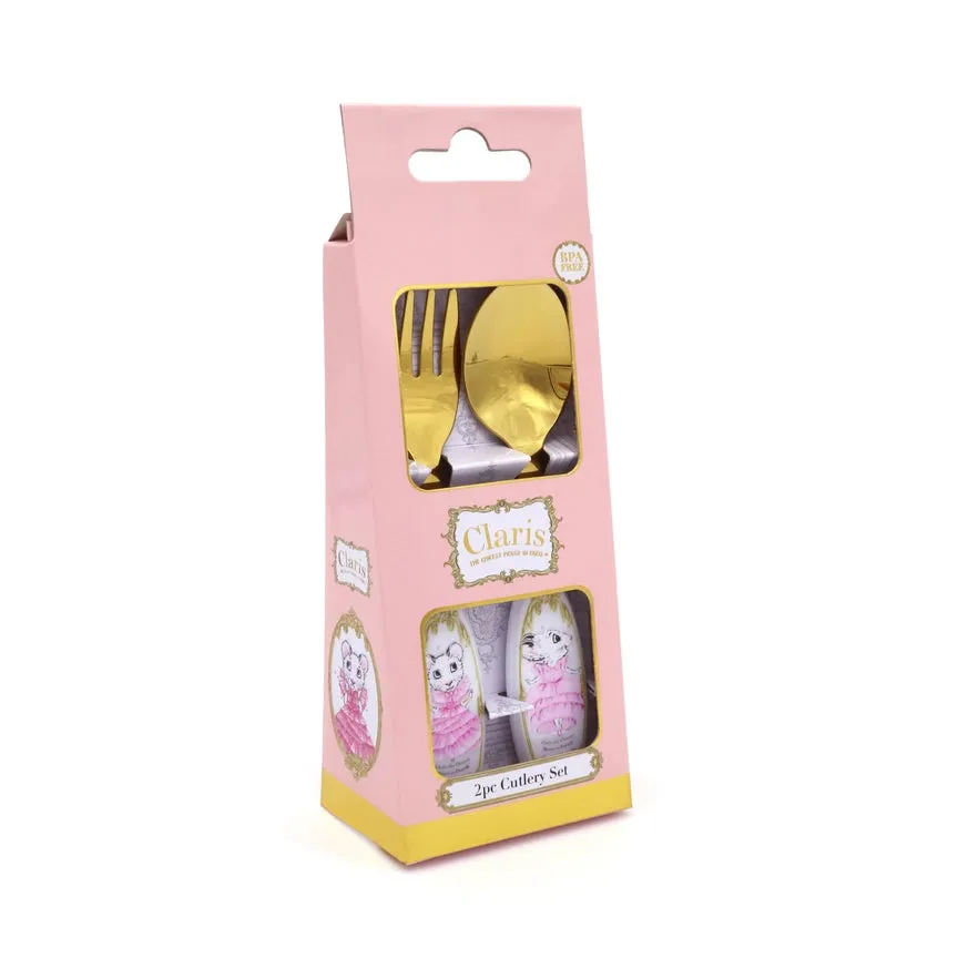 Claris the Chicest Mouse in Paris - Cutlery Set