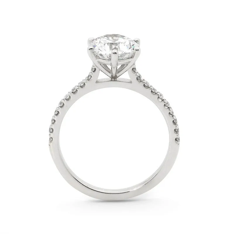 Classic Round Engagement Ring