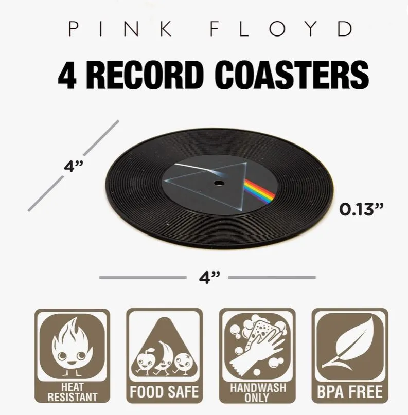 Coaster Set - Pink Floyd