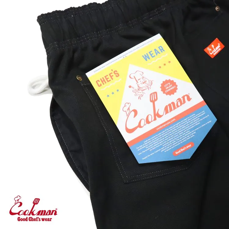 Cookman Chef Short Pants - Front pocket : Black