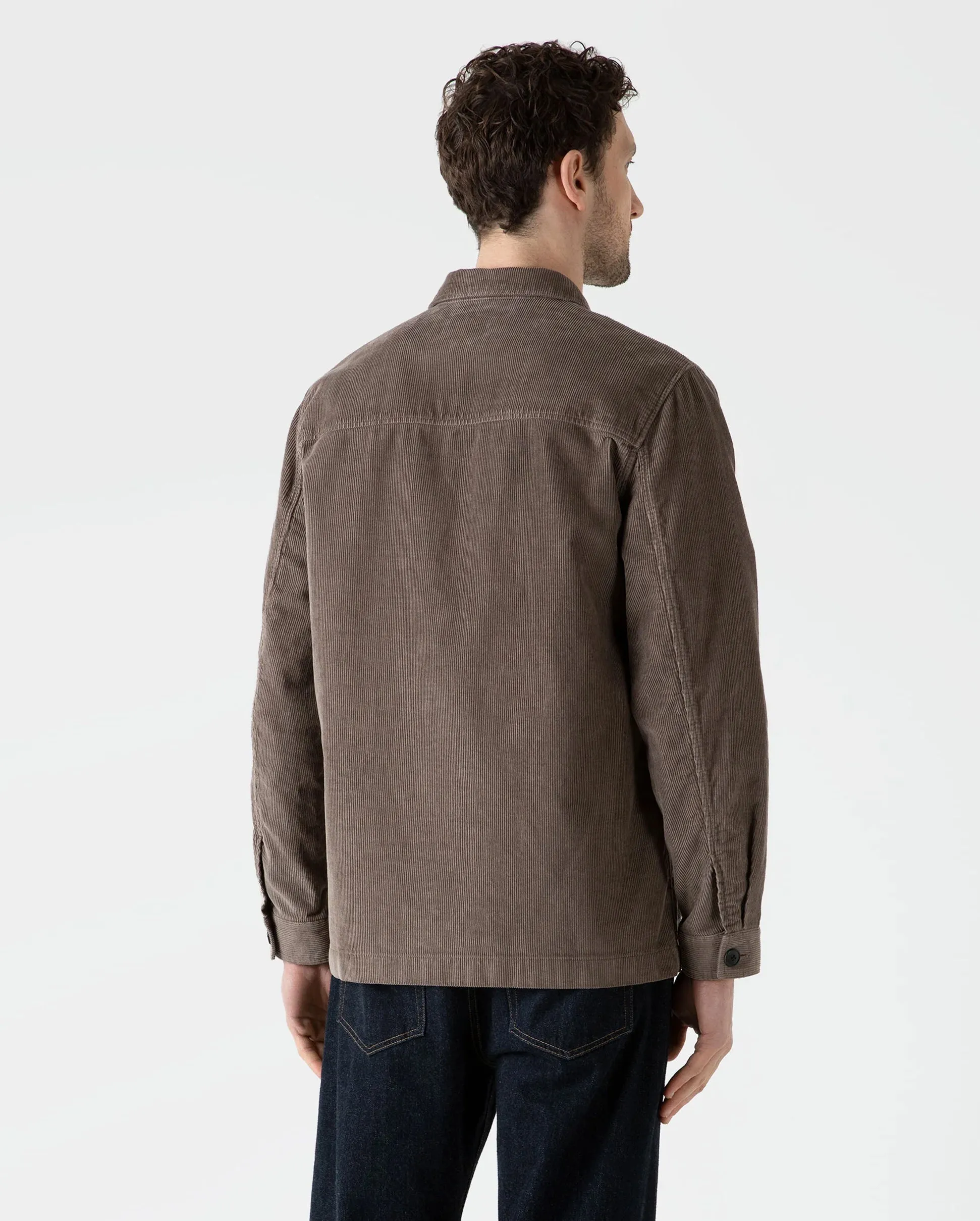 CORD TWIN POCKET JACKET / CEDAR