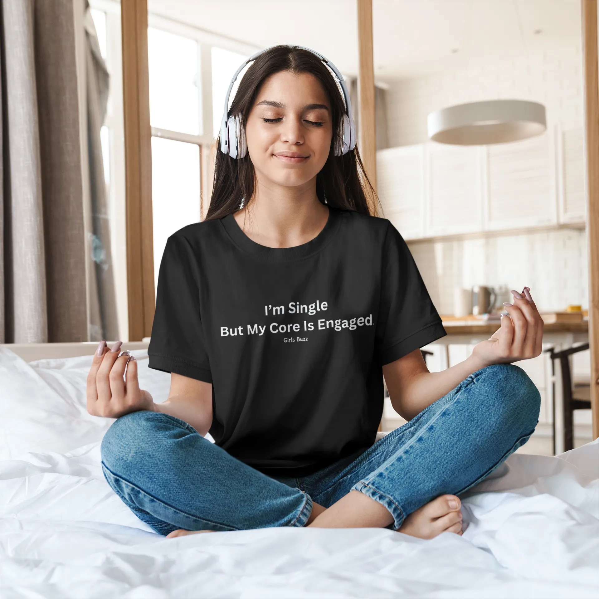 Core Is Engaged Yoga Oversized Tee