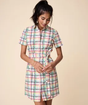 Cotton Stretch Imogen Shirt Dress - FINAL SALE