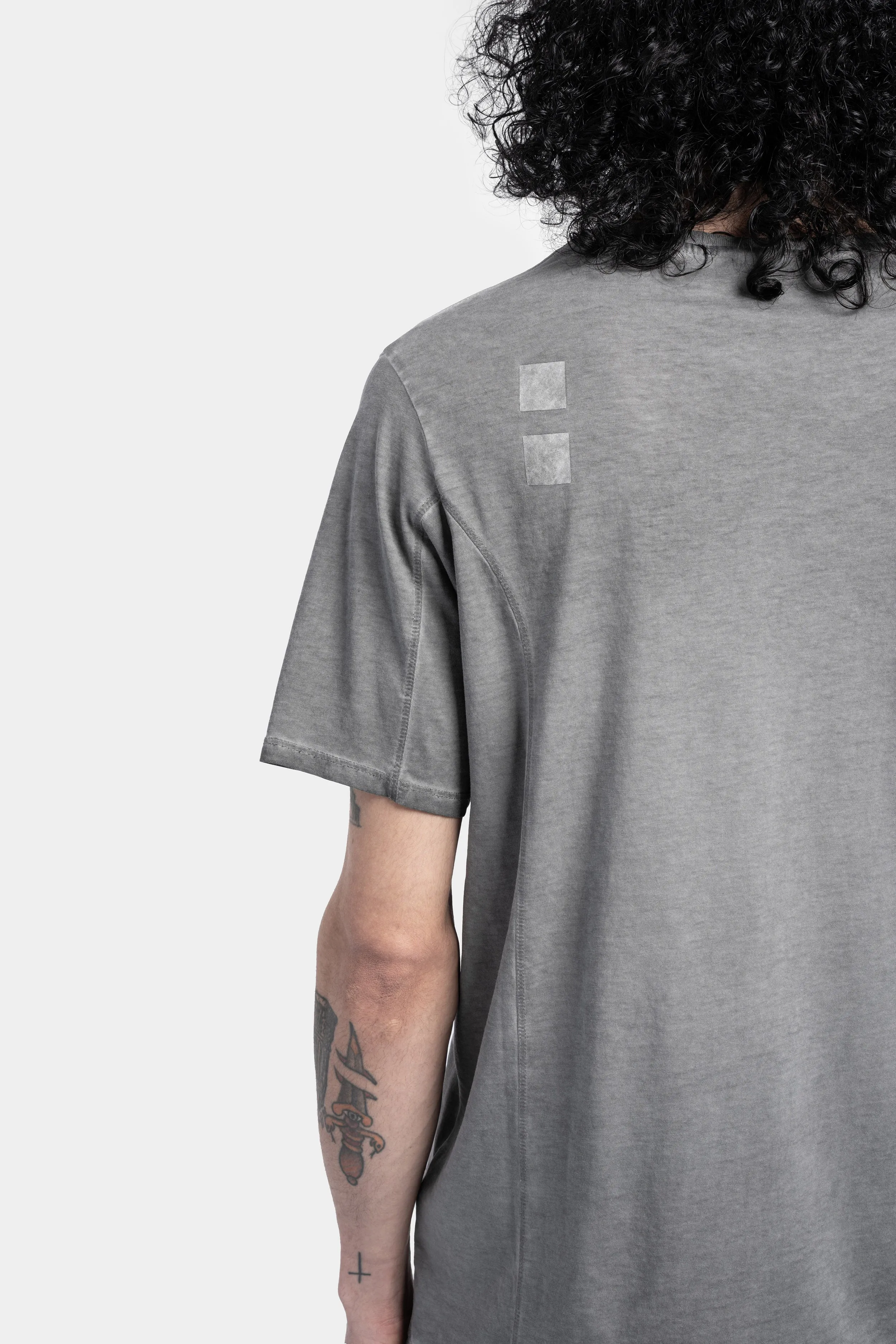 Cotton T-Shirt, Cold Dyed Grey