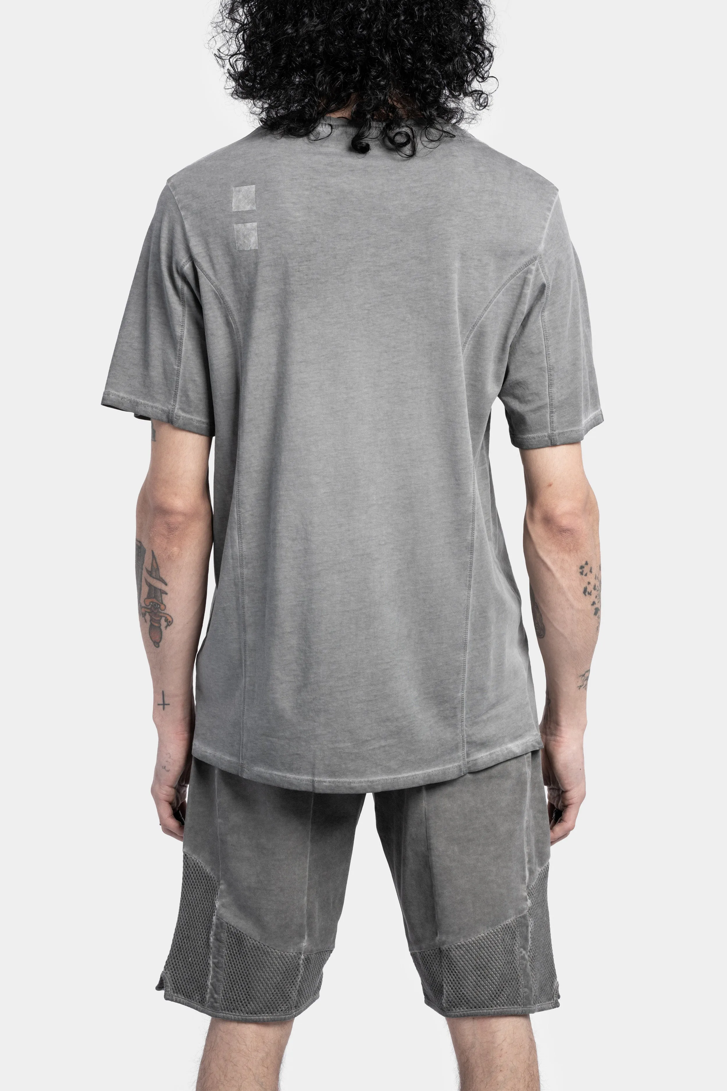 Cotton T-Shirt, Cold Dyed Grey