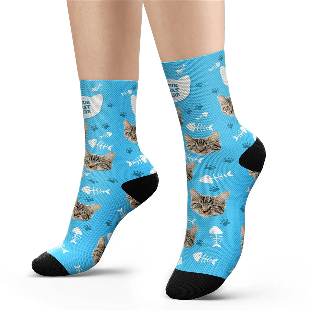 Custom Cat Socks