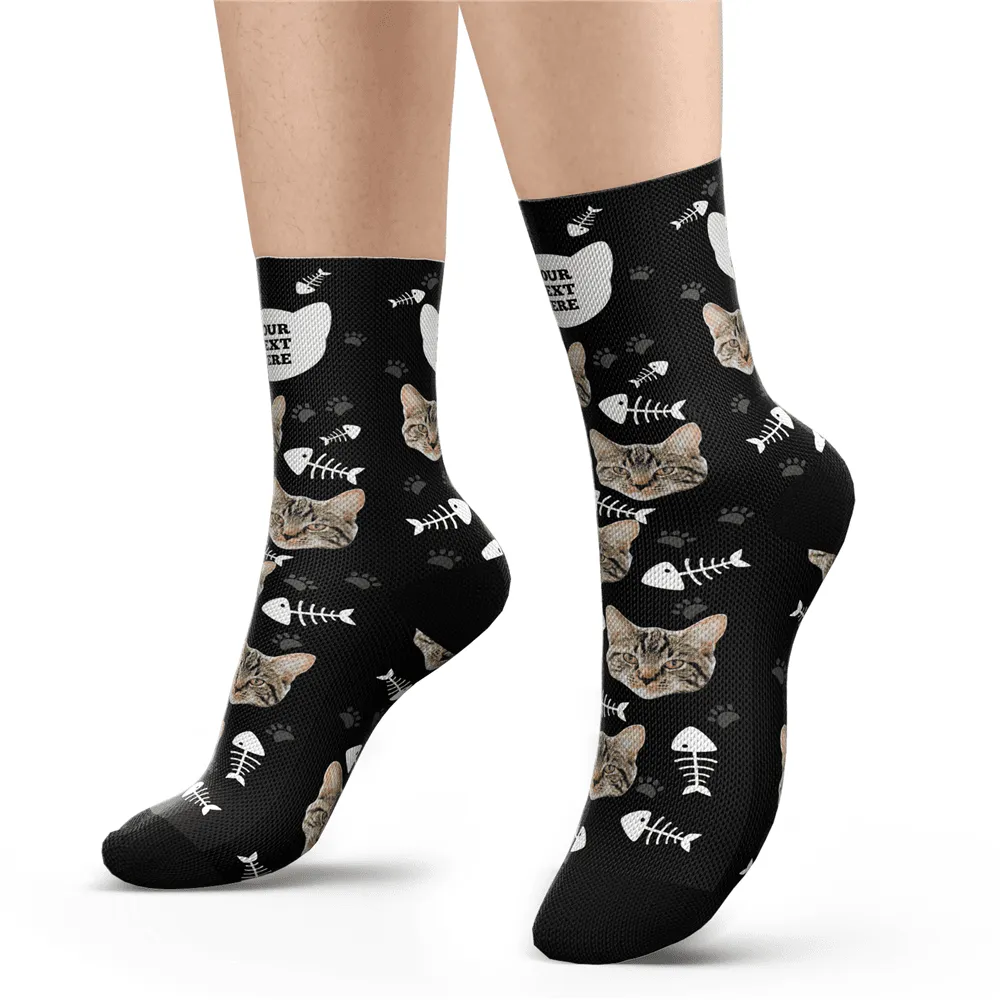 Custom Cat Socks