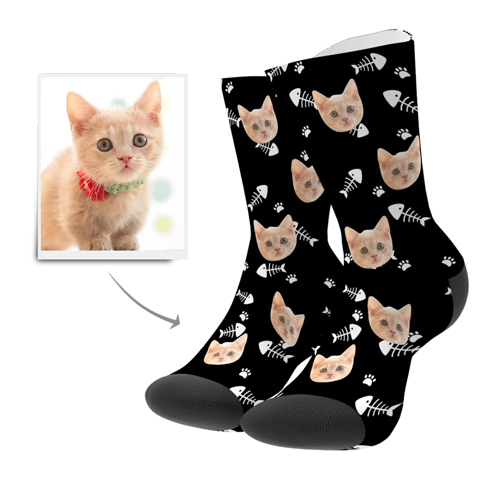 Custom Cat Socks