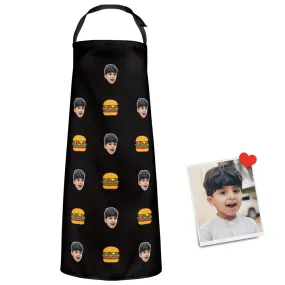 Custom Face Apron Cartoom Photo Apron - Hamburg